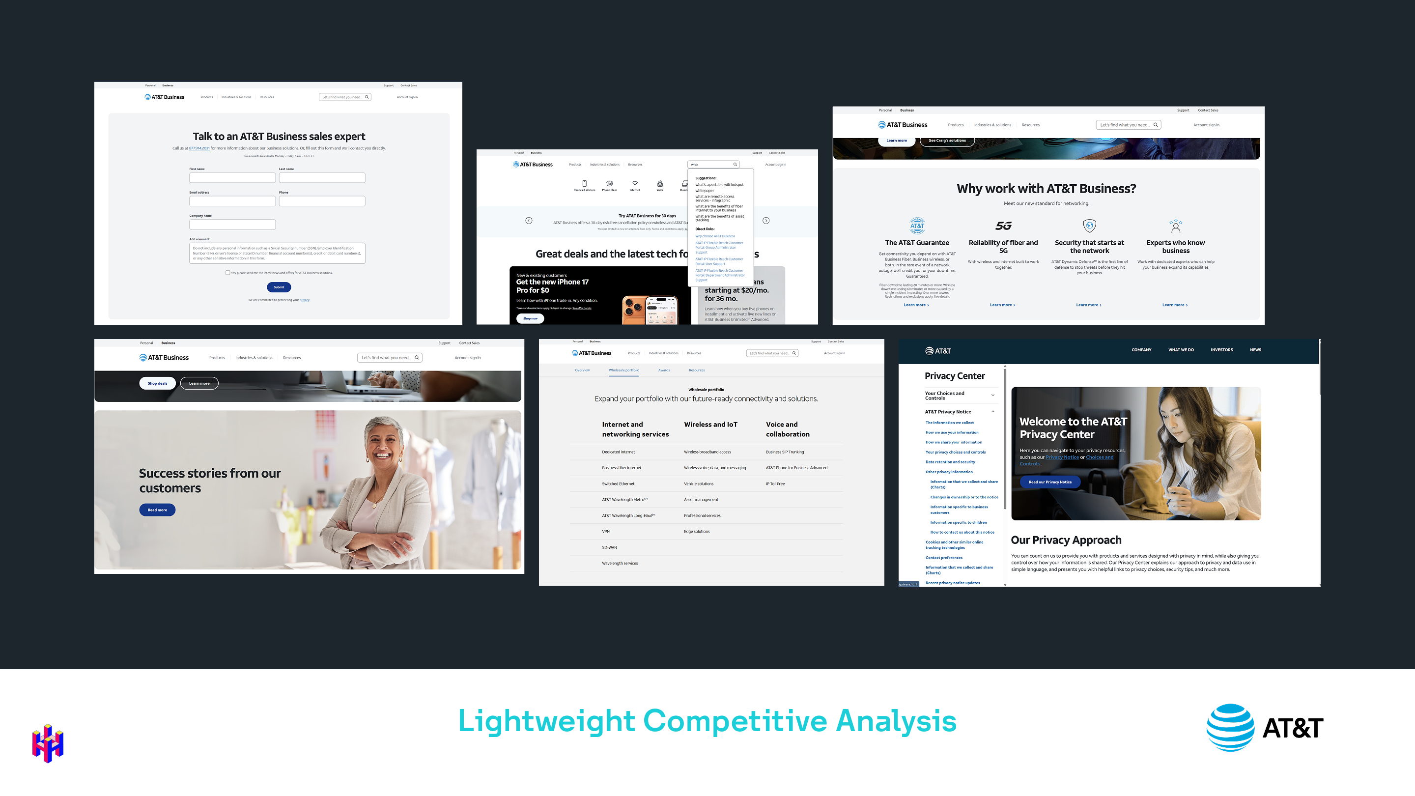 Lightweight Analysis of AT&T
