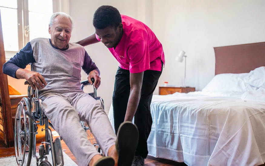 Nurse Next Door caregiver providing 24/7 home care