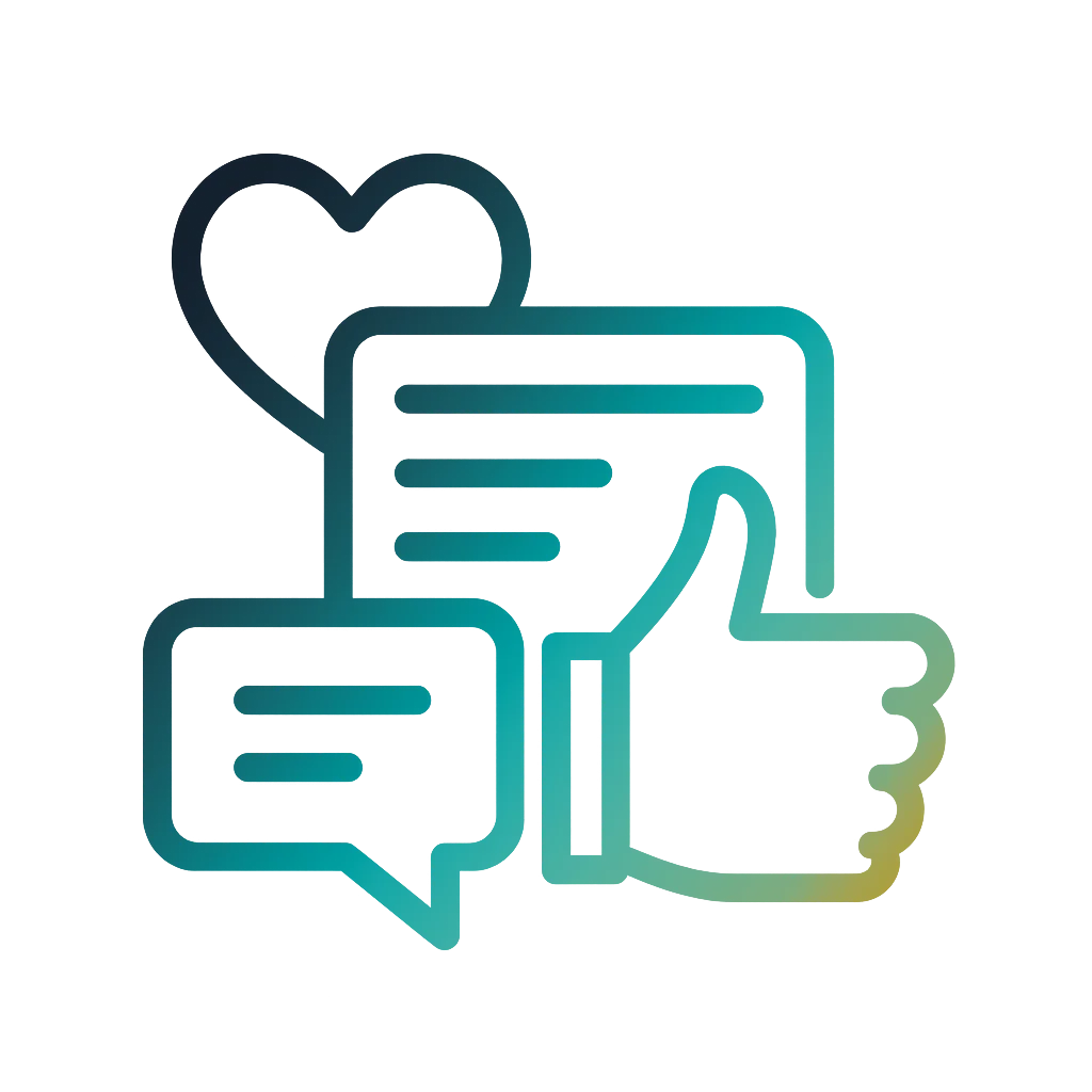 Social Media Strategy Icon