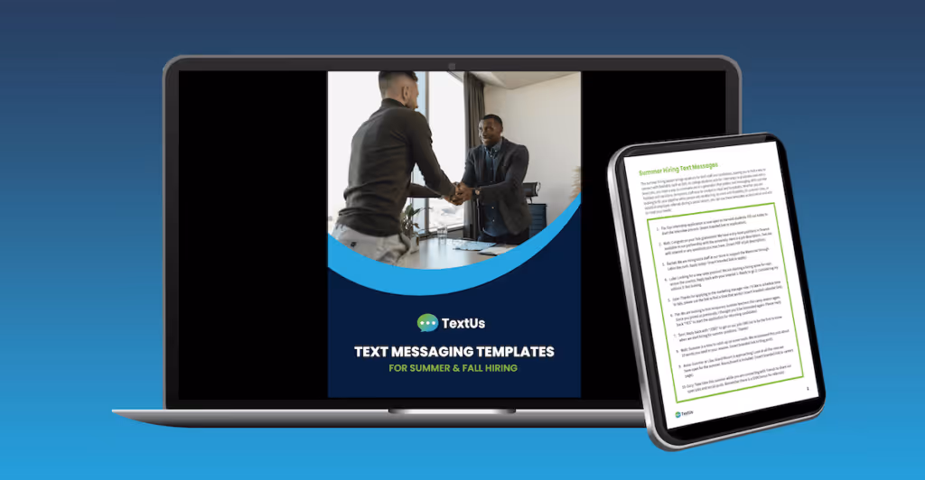 hiring text examples