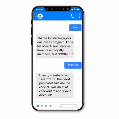 retail hiring text