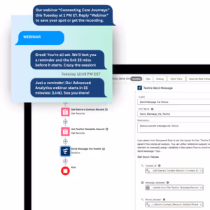Add SMS Actions to Salesforce Workflows