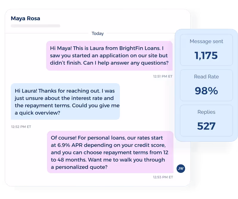 two-way sms messaging