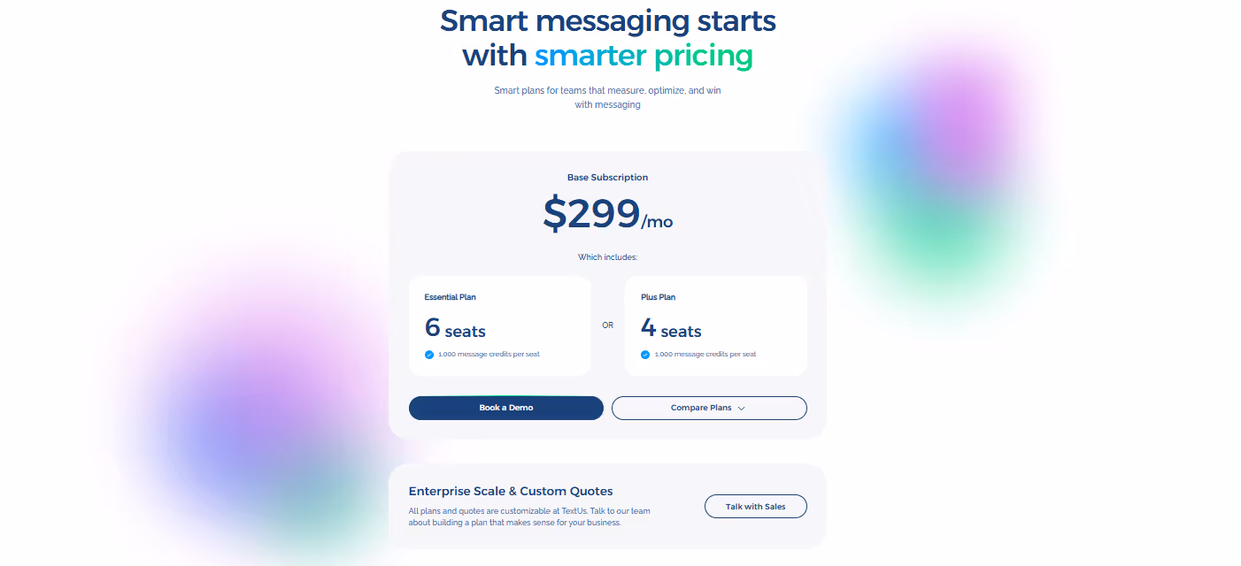 textus pricing plans