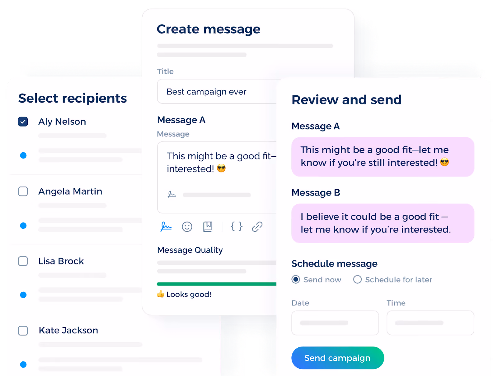 Bulk SMS campaign