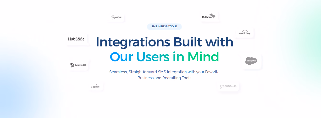 TextUs integrations