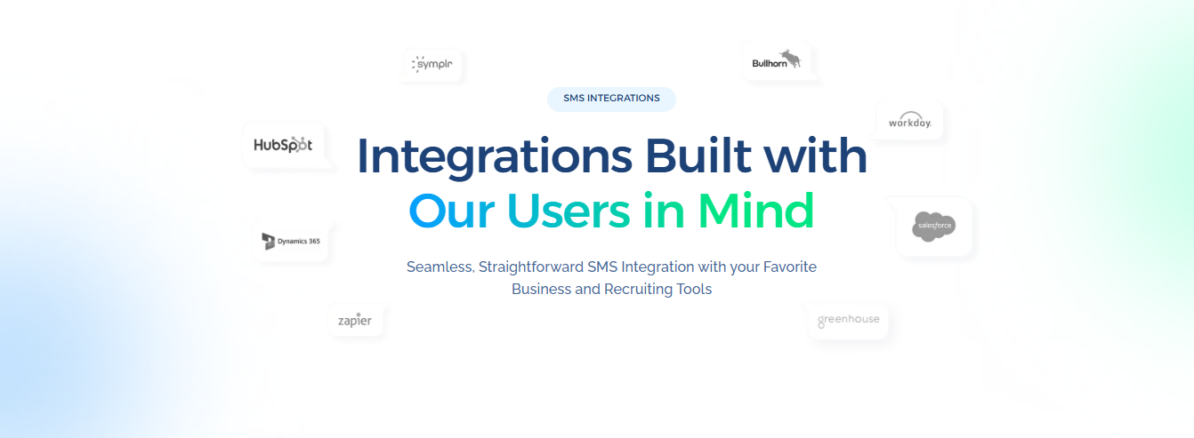 TextUs integrations