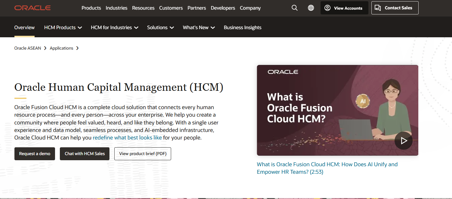 Oracle HCM Cloud