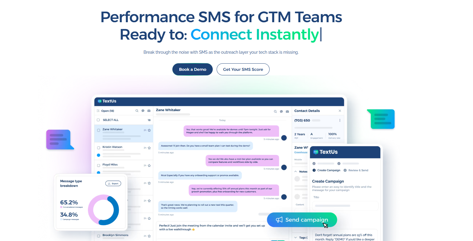 Conversations With TextUs