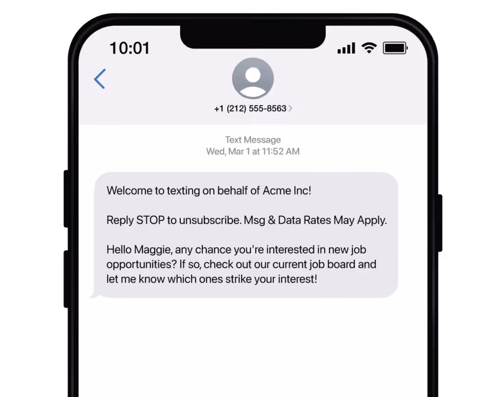 SMS compliance