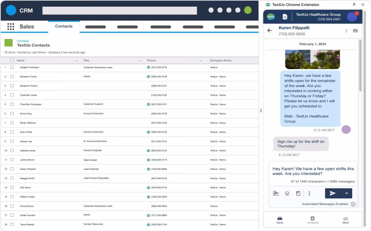 Ease of Use CRM