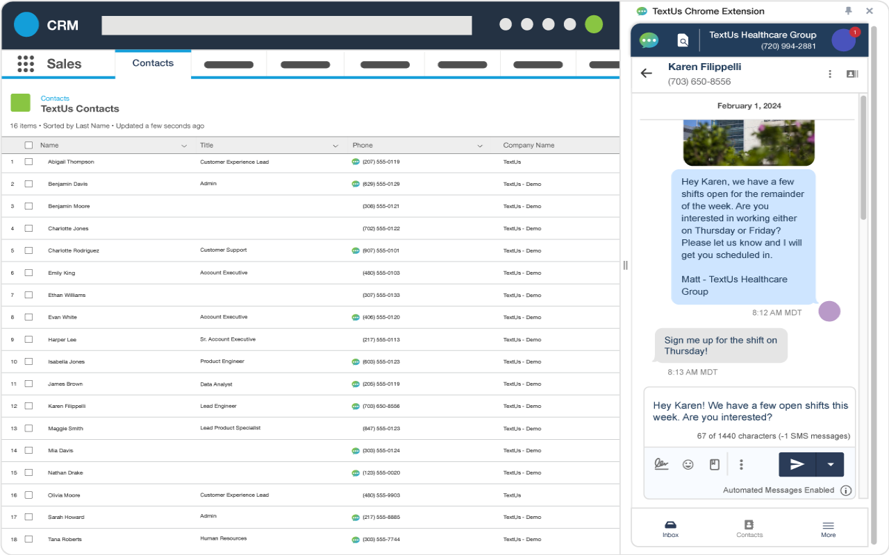 Ease of Use CRM