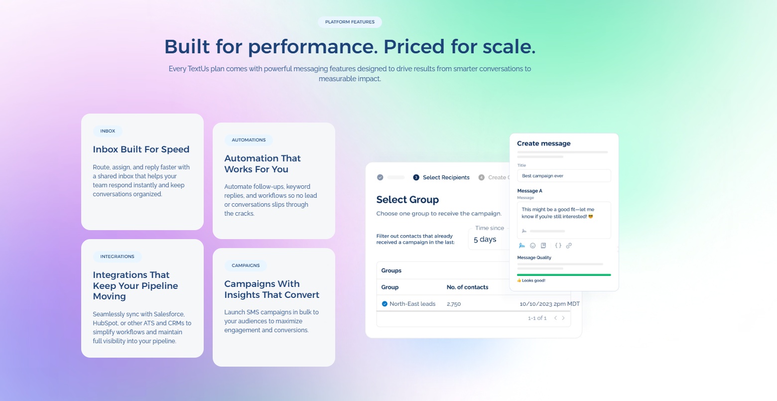 Textus Pricing