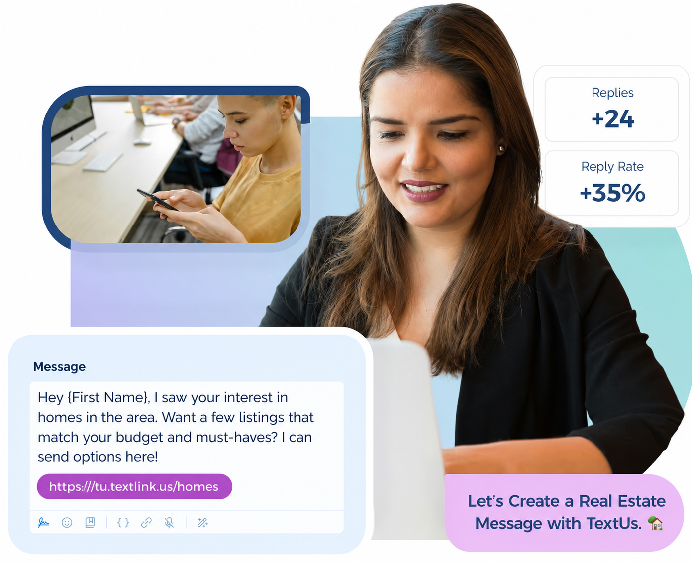 TextUs templates