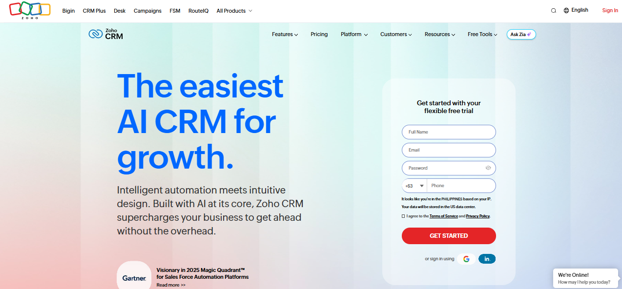 Zoho CRM