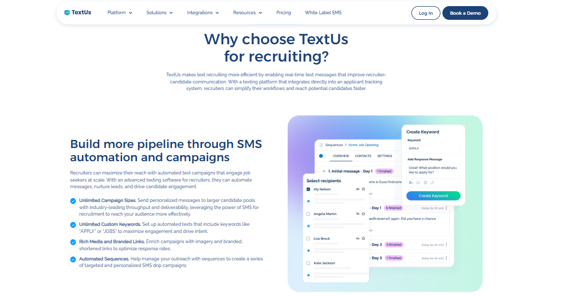 Text automation software