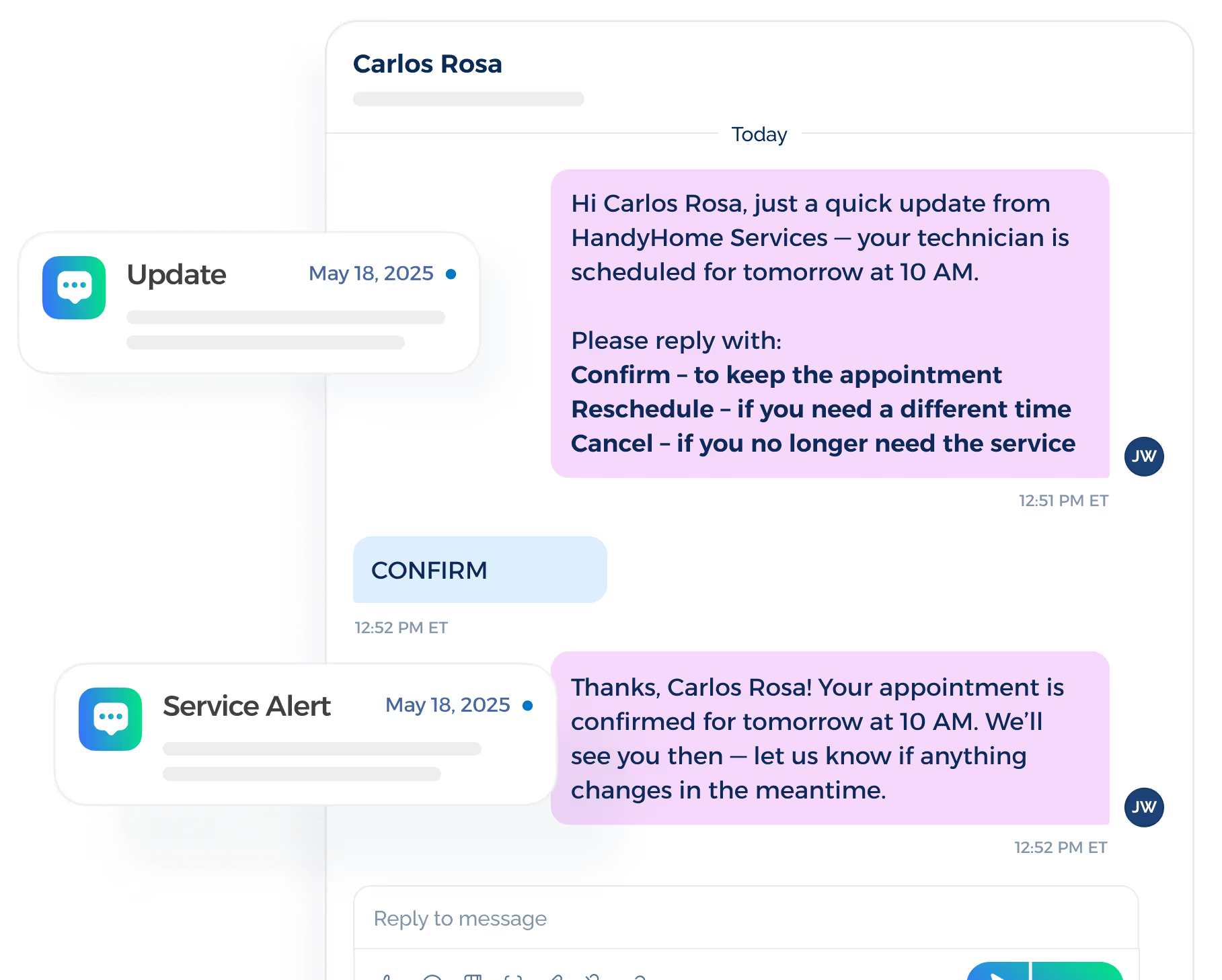 Text Messaging for Utility Providers