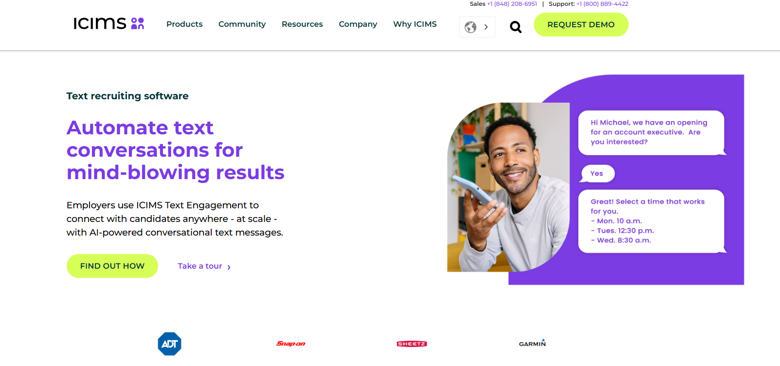 iCIMS Text Engagement
