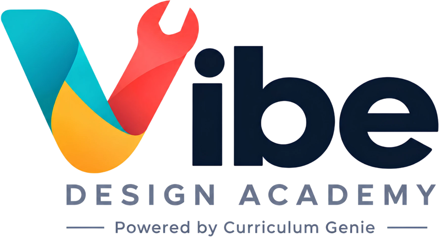 Vibe Design Academy — Powered by Curriculum Genie