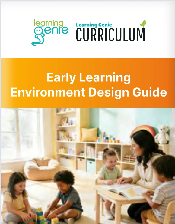 Early Learning Environment Design Guide cover