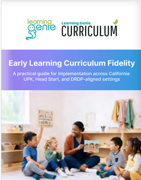 Early Learning Curriculum Fidelity Implementation Guide cover