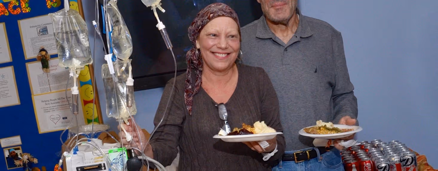 Serving Turkey To Families Affected By Cancer