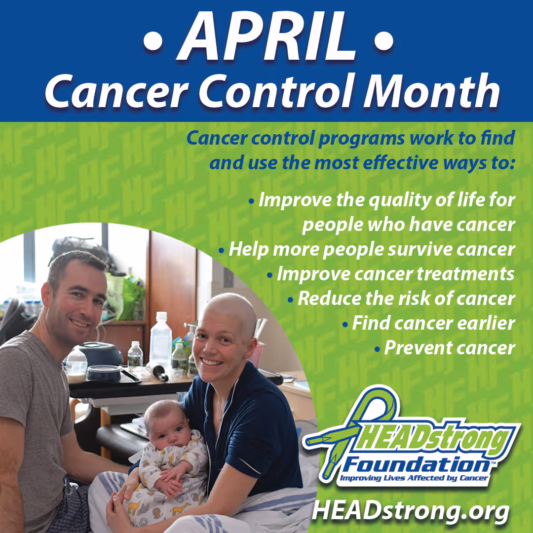 National Cancer Control Month: 5 Ways to Take Control of Your Life and Reduce the Risk