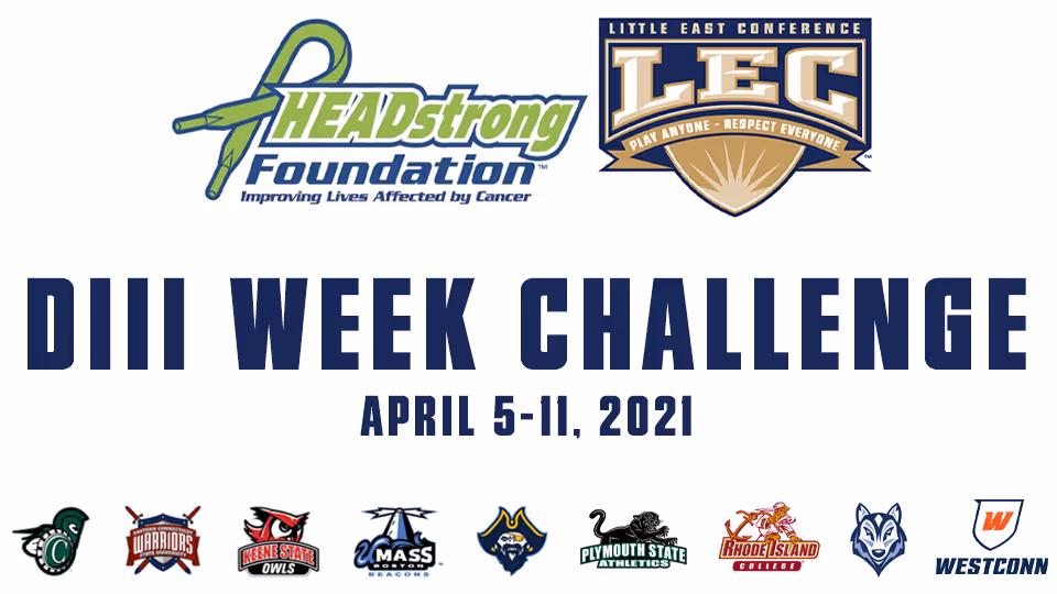 HEADstrong Teams Up With Little East Conference For DIII Week Challenge