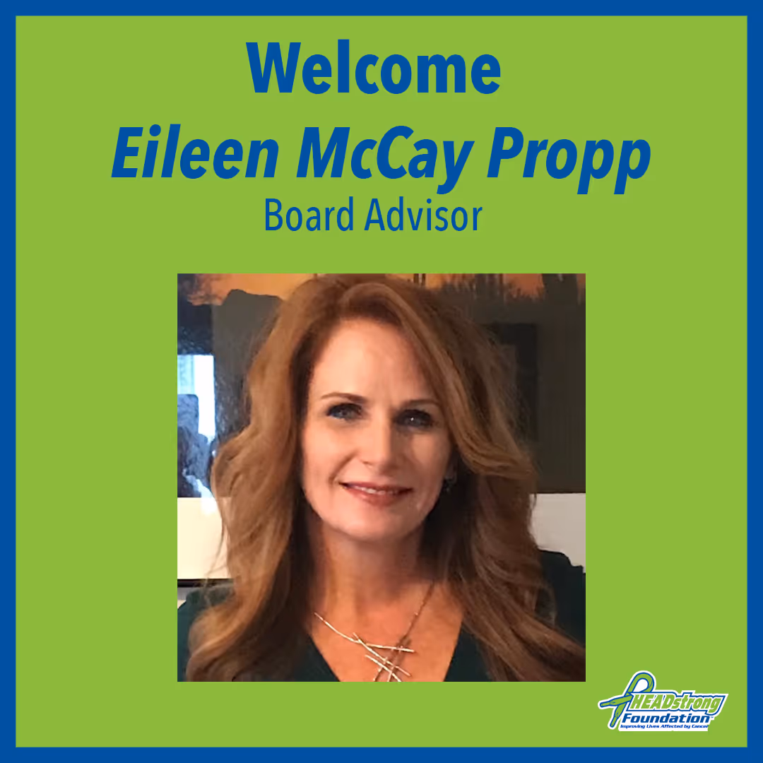 HEADstrong Foundation Adds Eileen McCay Propp To Board