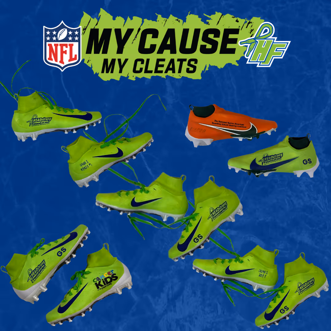 Five NFL Stars To Represent The HEADstrong Foundation Through My Cause My Cleats Initiative