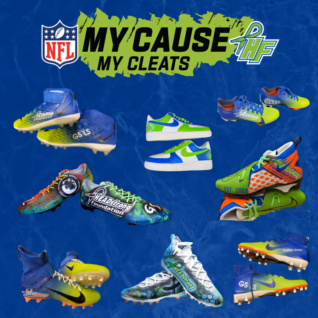 Ten NFL Stars, One Broadcaster To Represent The HEADstrong Foundation Through NFL’s My Cause My Cleats Initiative