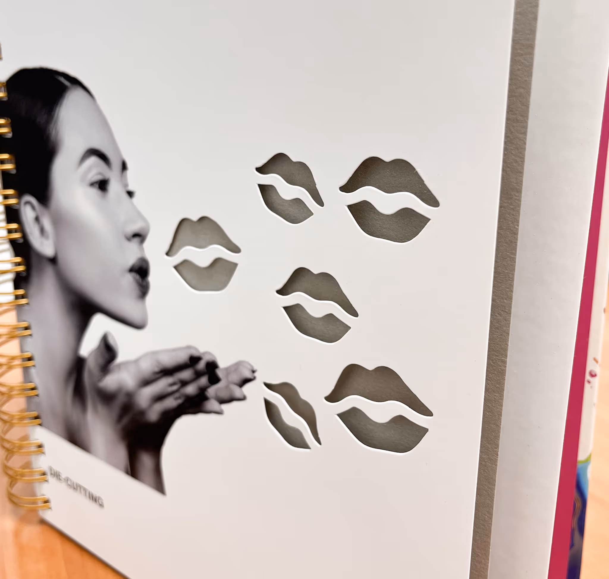 die cutting embellishment example