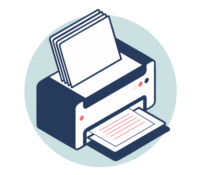 commercial book printing icon