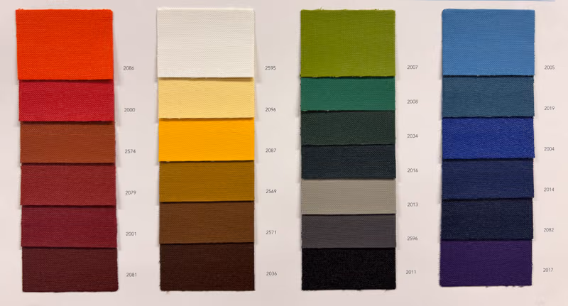 library buckram hardcover material swatches