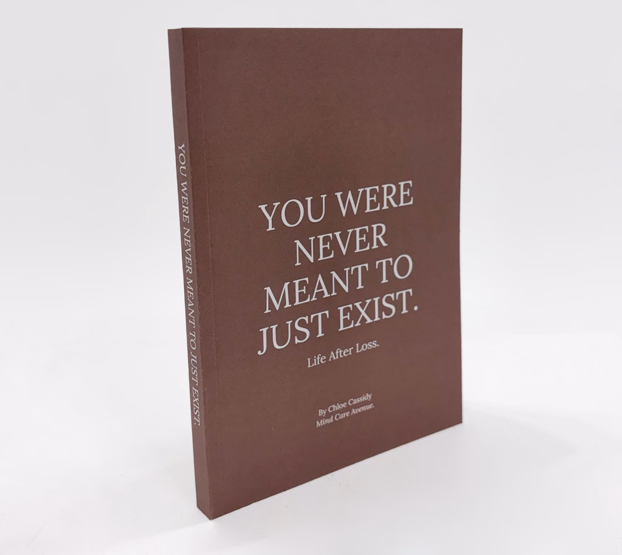 self-help book called you were never meant to exist