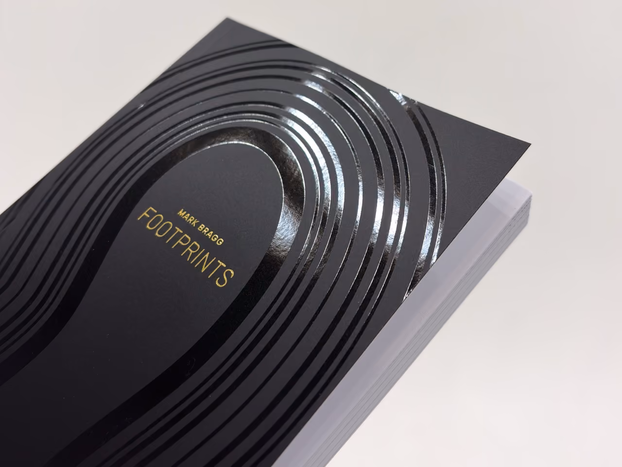 spot uv example book finishing by foliofox