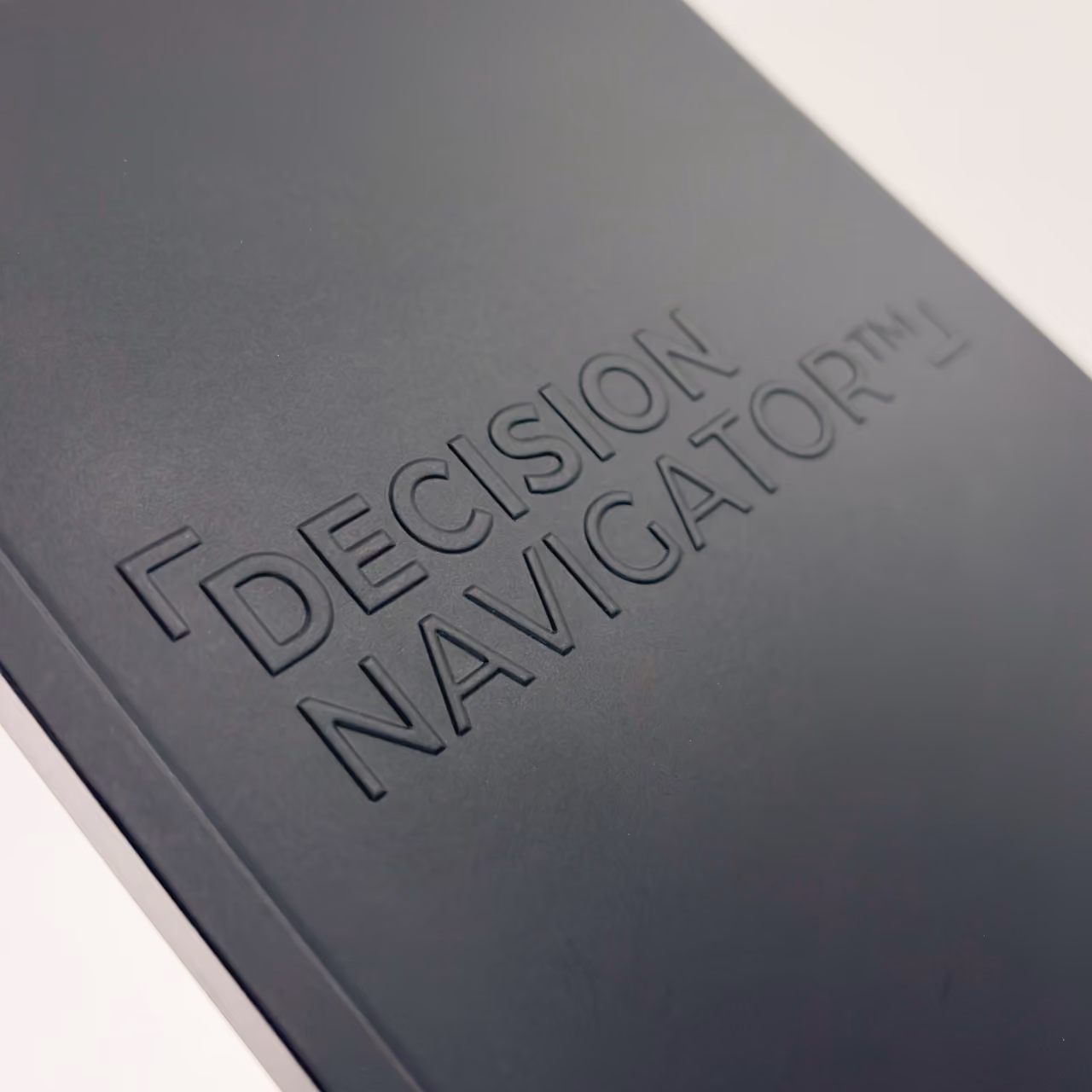 embossing on book cover example by foliofox