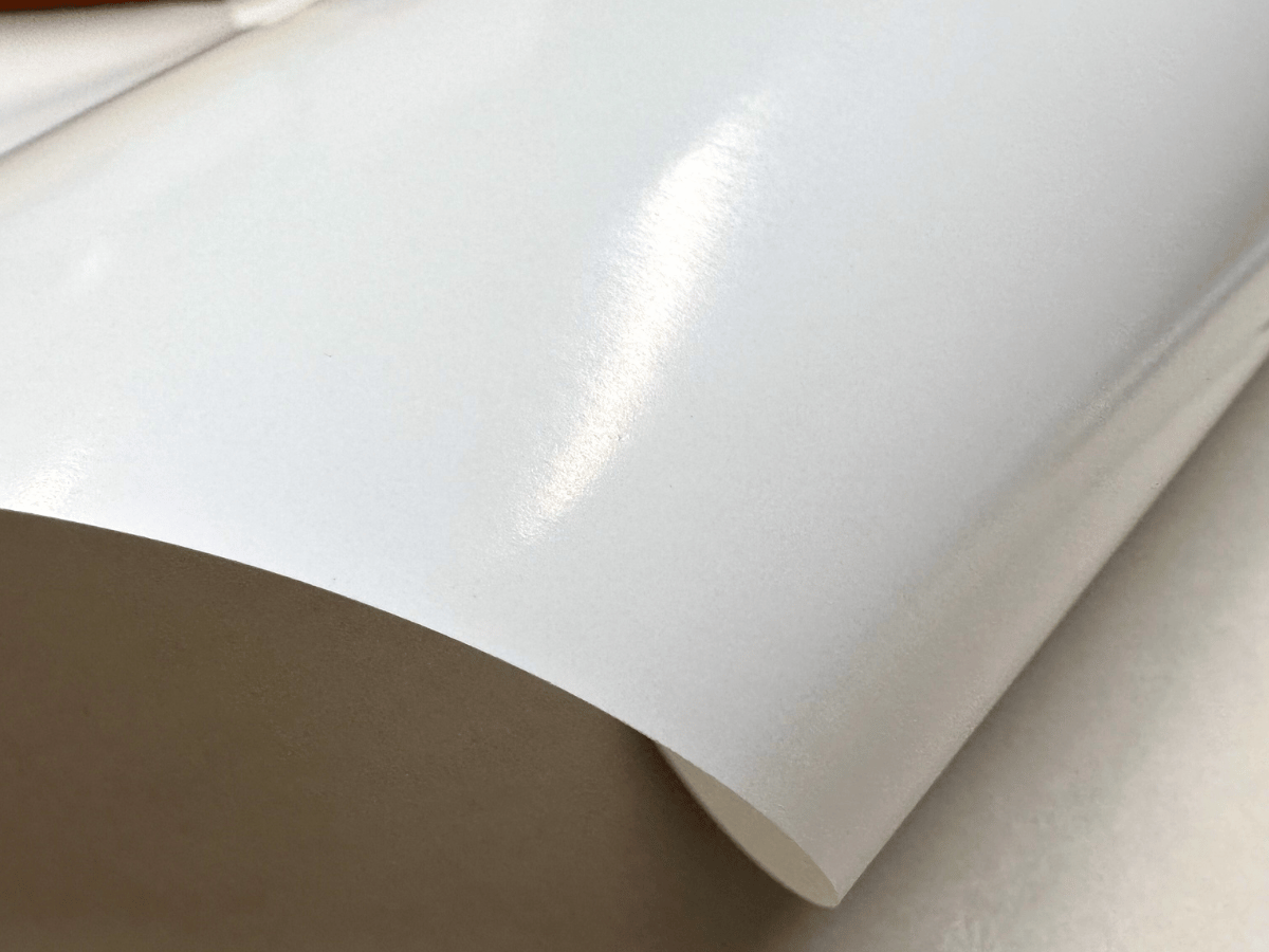 Image of coated gloss paper.