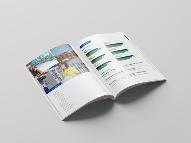 Annual Report designed by BlackBoxDesign for SCEE.