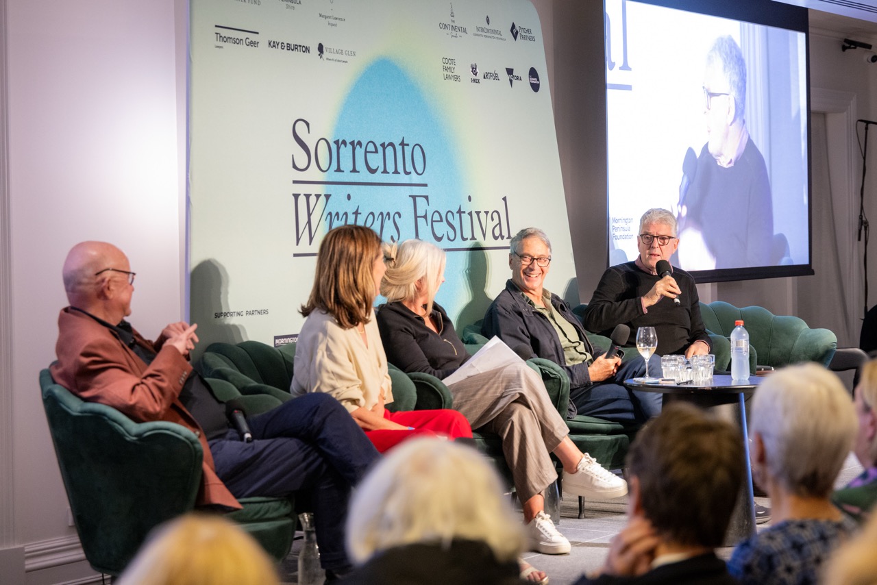 Panel event at the Sorrento Writer's Festival. Image from Sorrento Writer's Festival.