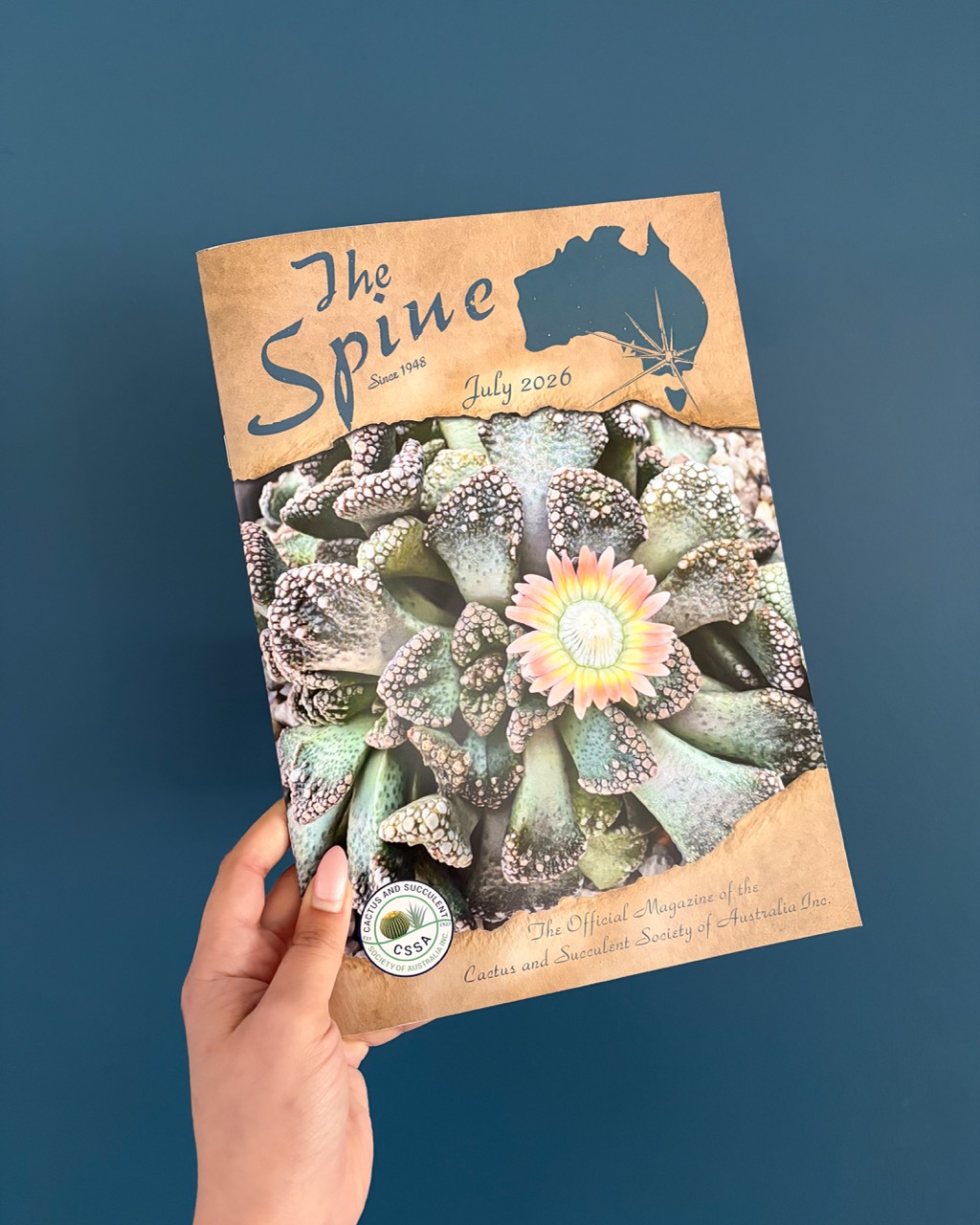 July Issue of The Spine: The Official Magazine of the Cactus and Succulent Society of Australia Inc., printed by FolioFox.