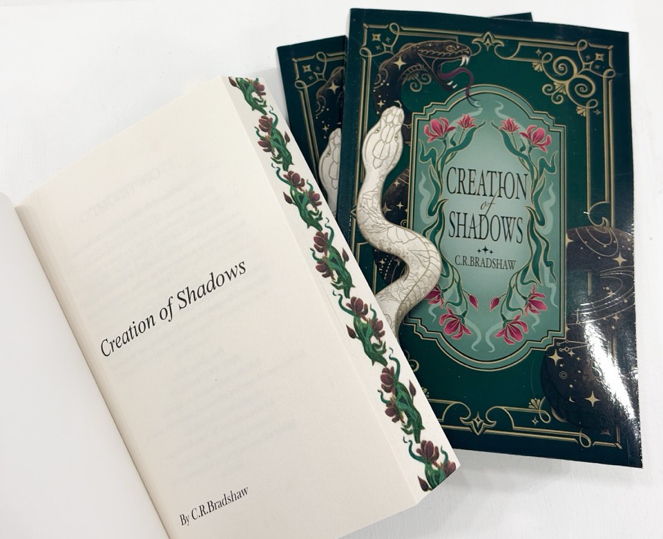Q&A with C.R Bradshaw: Self-Publishing a Romantasy Debut