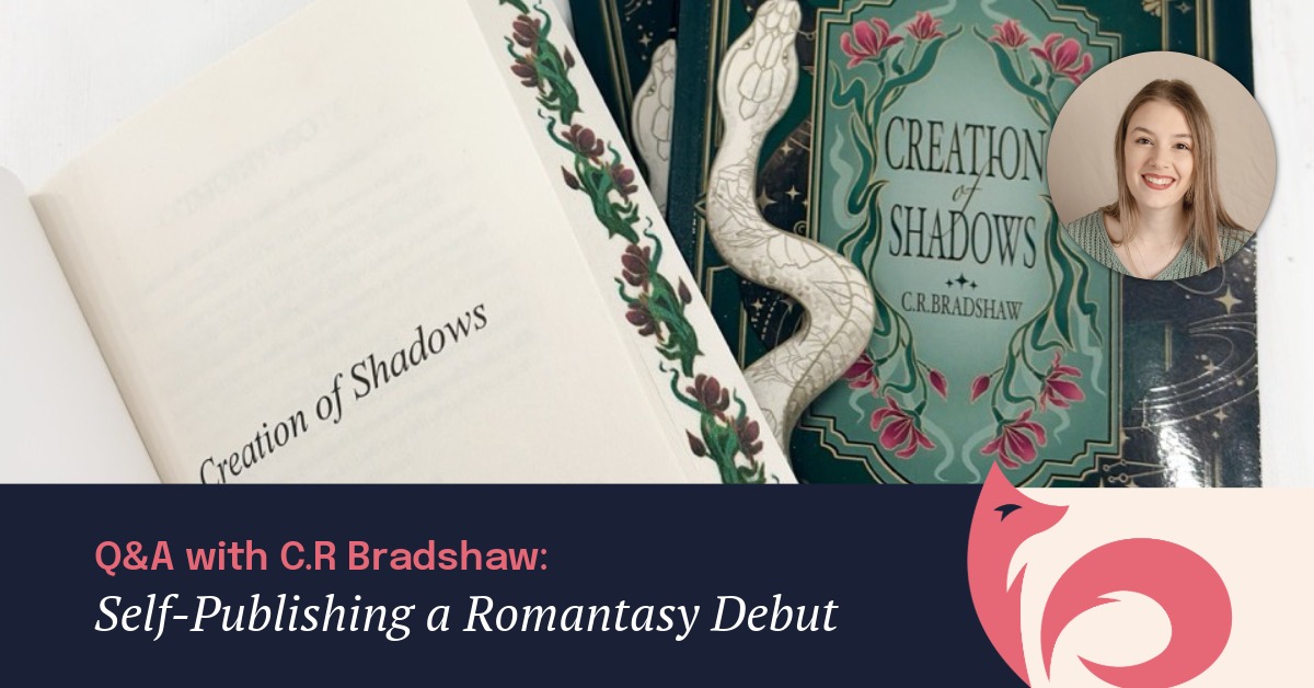Q&A with C.R Bradshaw: Self-Publishing a Romantasy Debut