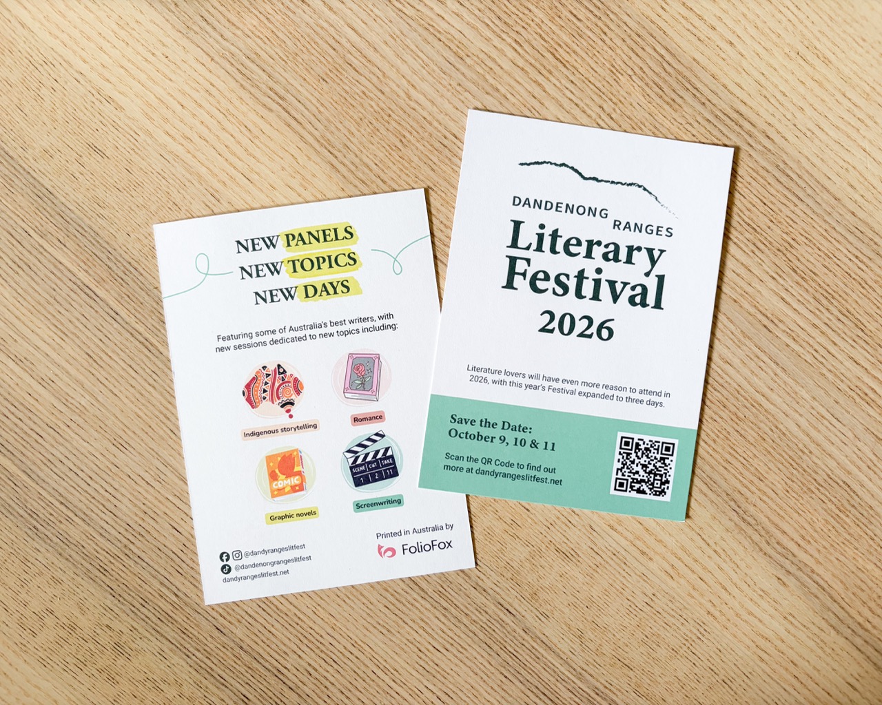 We’re Going to the Dandenong Ranges Literary Festival!