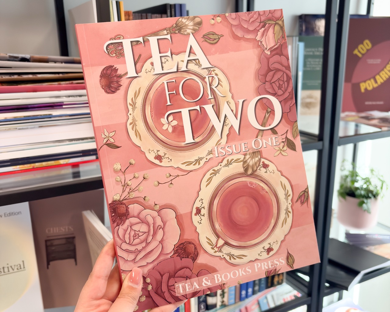 Tea for Two Issue 1 by Tea & Books Press, printed by FolioFox
