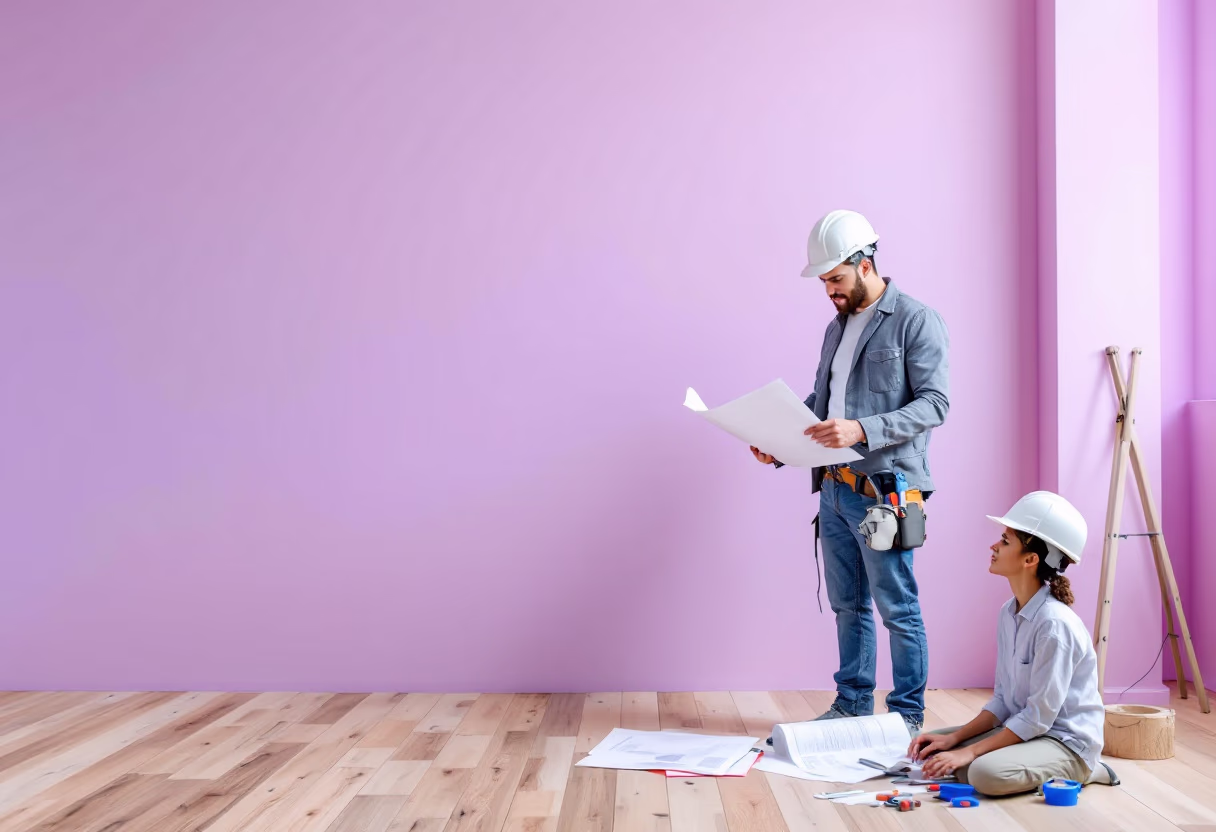 image of renovation process for a general contractor