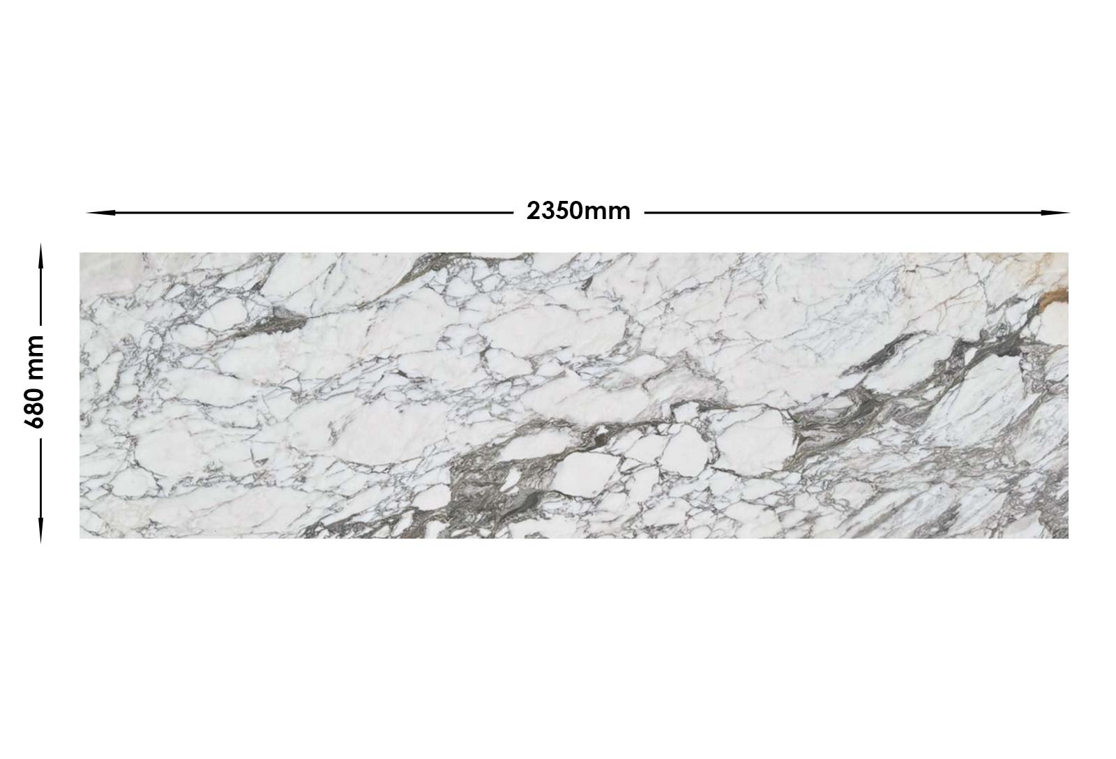 Arabescato Corchia Marble Honed | Off Cut OCN661