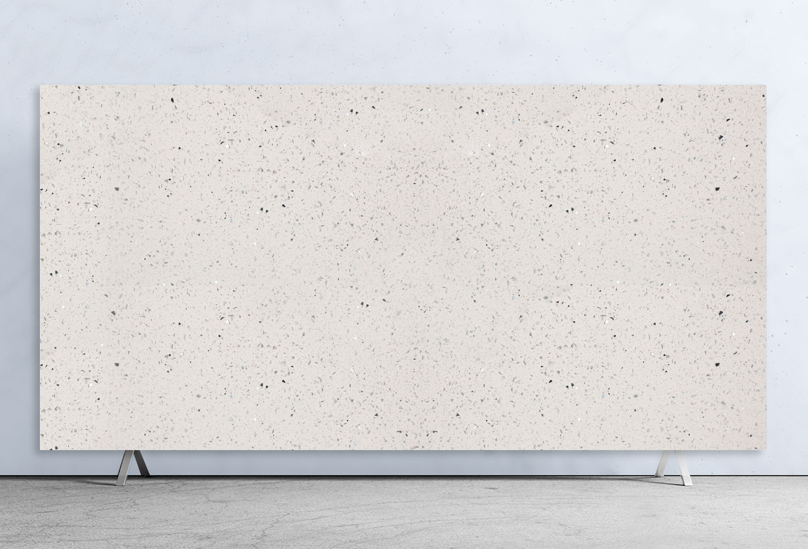 Starry Blanc Gloss Slab | Unistone
