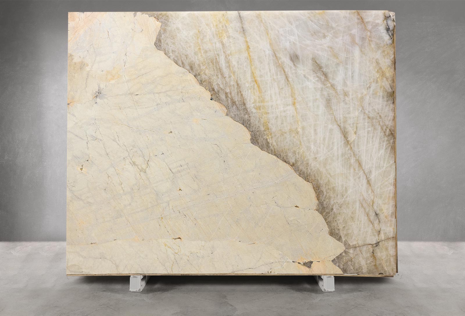 Patagonia White Quartzite Honed Slab | EB117