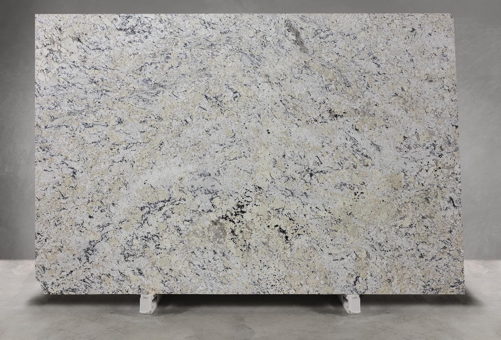 White Ice Granite Leathered Slab | EB129